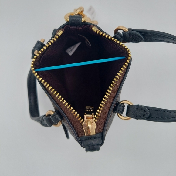 Coach Women's mini gallery tote bag charm/key chain - Picture 4 of 4